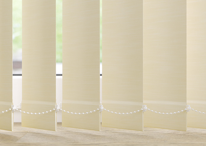 Amalfi, Pale Yellow - Vertical Blind Slats - Image 3
